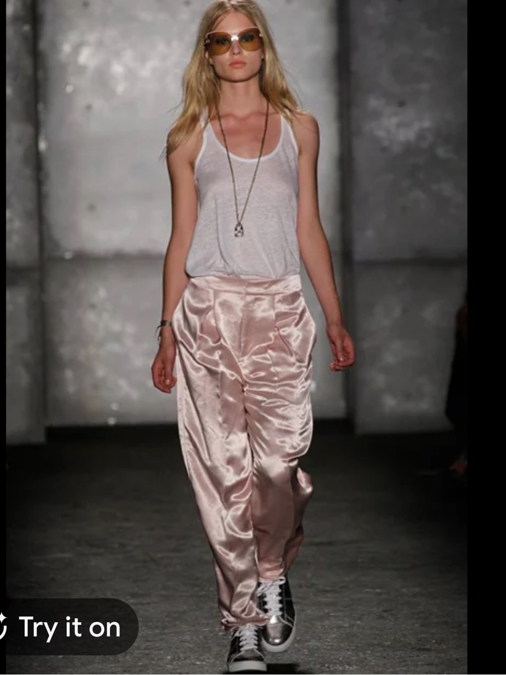 Marc Jacobs Silky Trouser Dress Pants Pink / Dusty Rose - 2